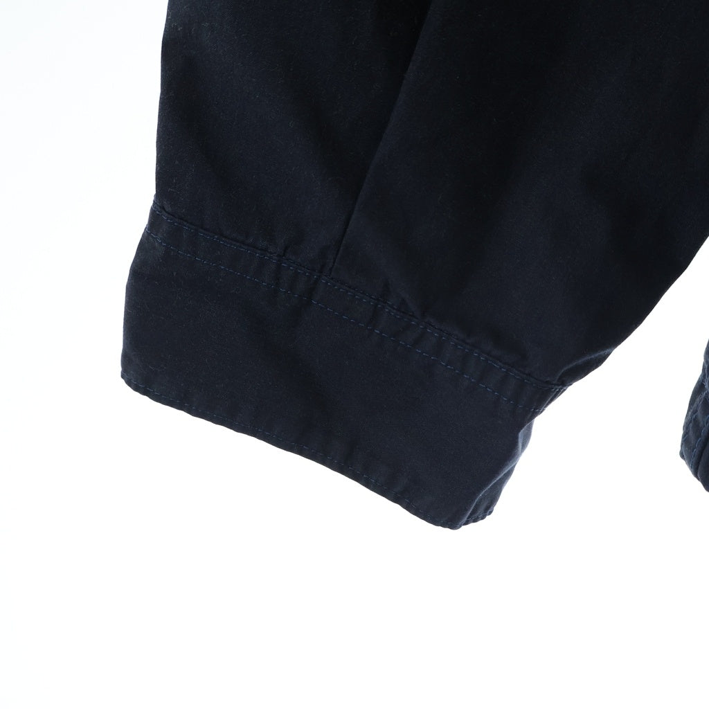 COMME des GARCONS HOMME(コムデギャルソンオム) 裏地カモ柄コーチジャケット シャツジャケット ネイビー HO-J064