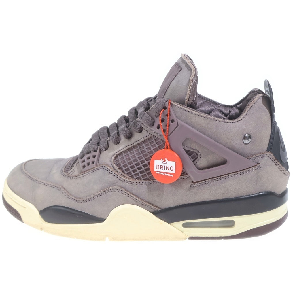 NIKE(ナイキ) ×A Ma Maniere AIR JORDAN 4 VIOLET ORE ア マ マニエール エアジョーダン4 バイオレット オレ ハイカットスニーカー シューズ ブラウン DV6773-220
