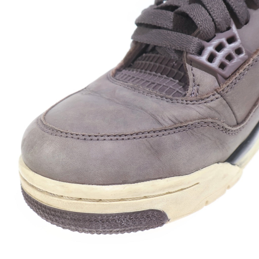 NIKE(ナイキ) ×A Ma Maniere AIR JORDAN 4 VIOLET ORE ア マ マニエール エアジョーダン4 バイオレット オレ ハイカットスニーカー シューズ ブラウン DV6773-220