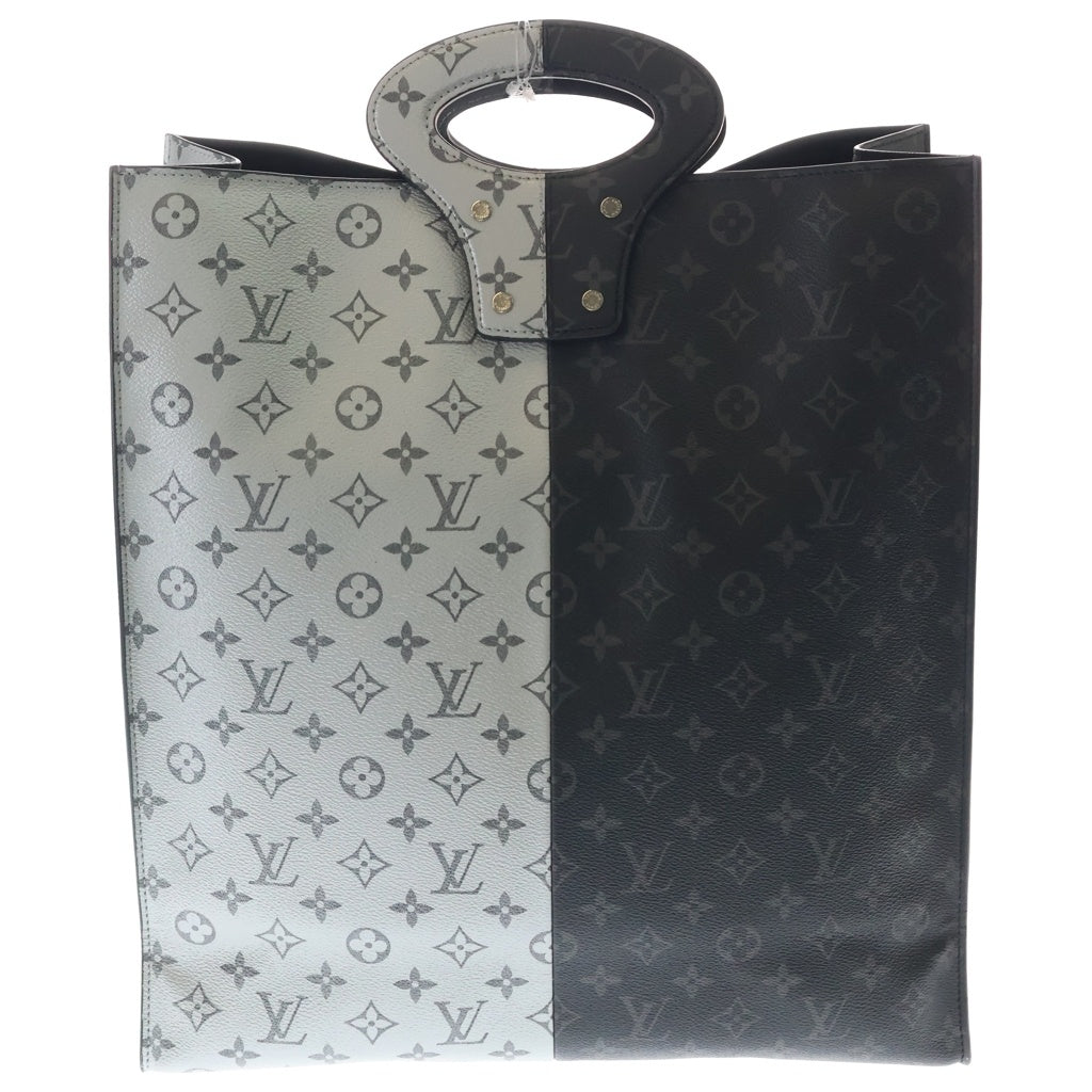 LOUIS VUITTON(ルイヴィトン) モノグラム スプリット トートバッグ ブラック/シルバー M43816 レディース