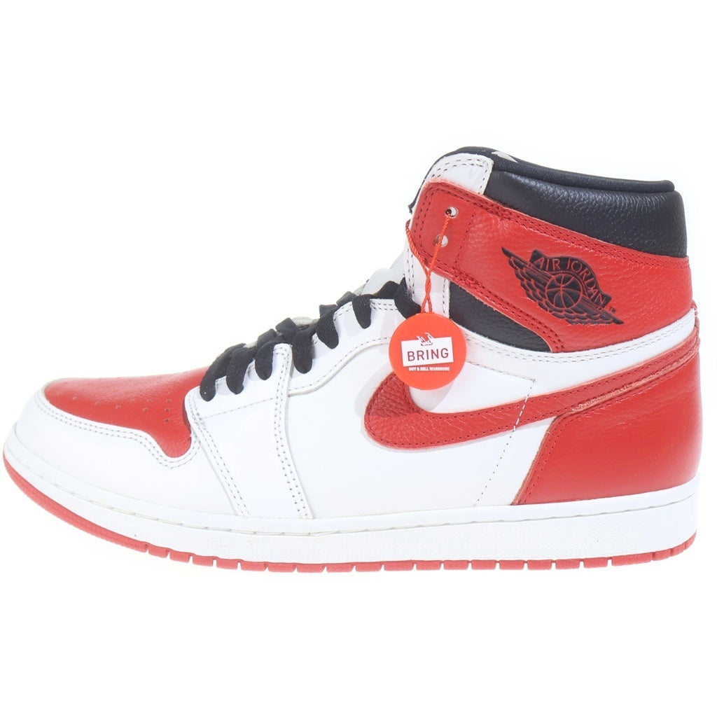 NIKE(ナイキ) AIR JOPRDAN1 RETRO HIGH OG HERITAGE US11.5/29.5cm ホワイト/レッド 555088-161