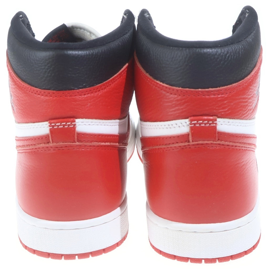 NIKE(ナイキ) AIR JOPRDAN1 RETRO HIGH OG HERITAGE US11.5/29.5cm ホワイト/レッド 555088-161