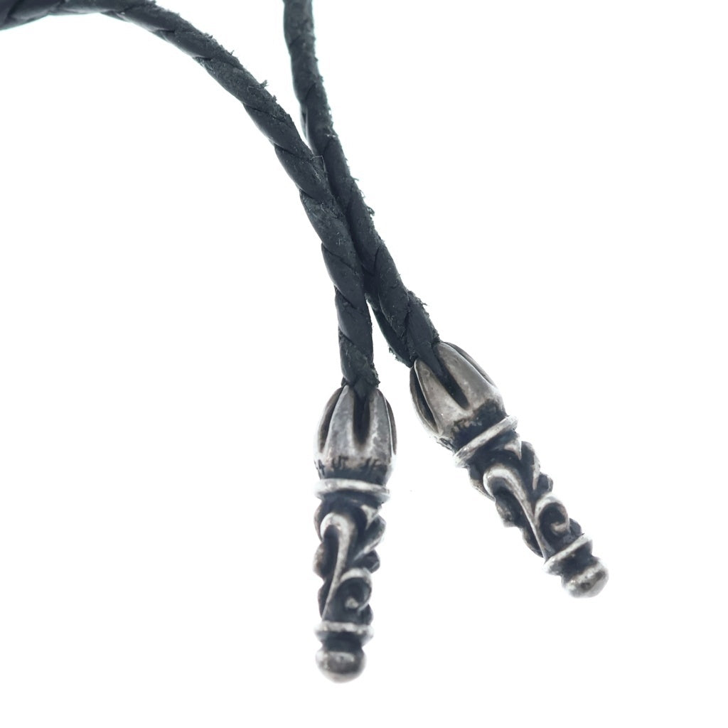 CHROME HEARTS(クロムハーツ) OLD BS FLUER BSフレア ペンダントトップ レザーブレイド シルバー/ブラック