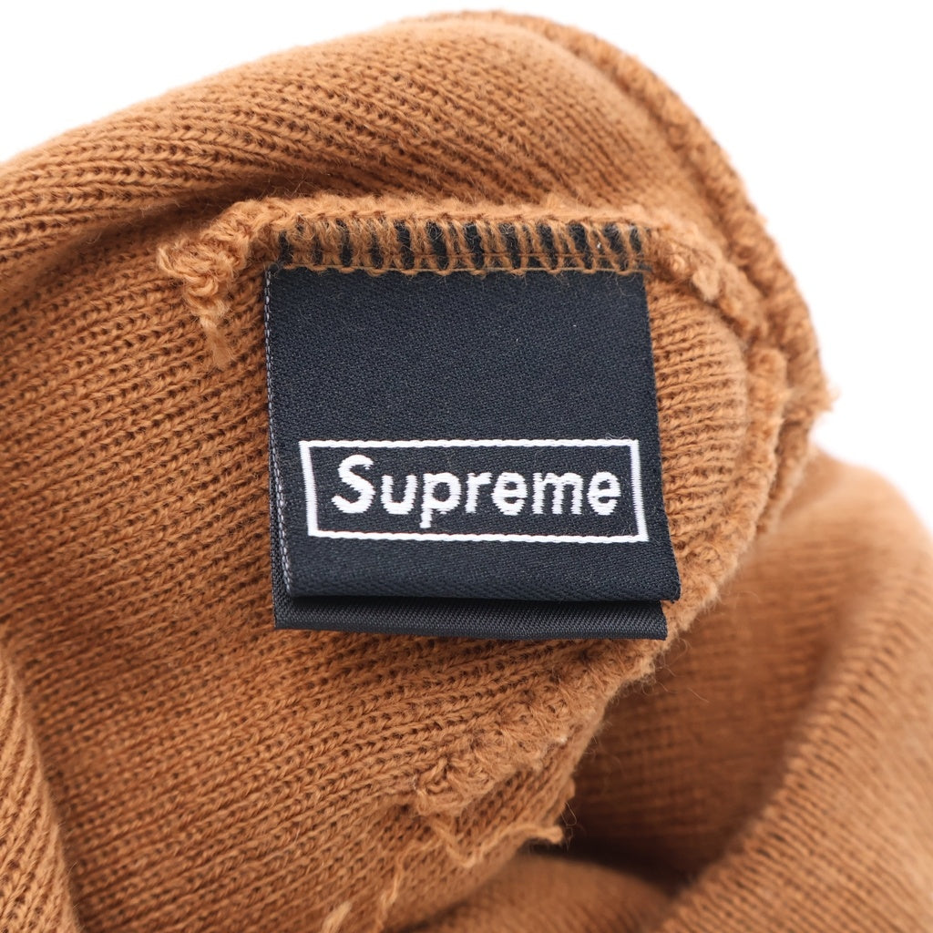 SUPREME(シュプリーム) 18AW ×NEW ERA Box Logo Beanie ニューエラ ボックスロゴビーニー ブラウン/ブルー