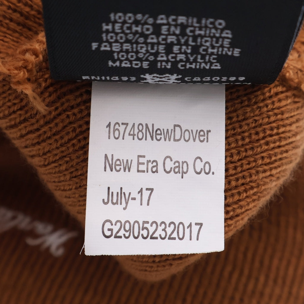 SUPREME(シュプリーム) 18AW ×NEW ERA Box Logo Beanie ニューエラ ボックスロゴビーニー ブラウン/ブルー