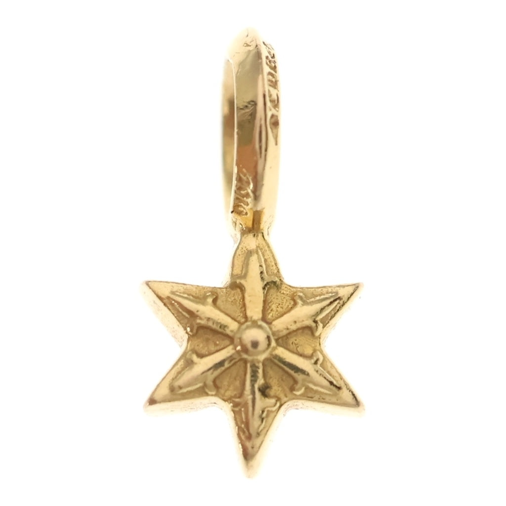 CHROME HEARTS(クロムハーツ) 22K STACK STAR V2 スタースタックチャーム ペンダントトップ ゴールド BCA405