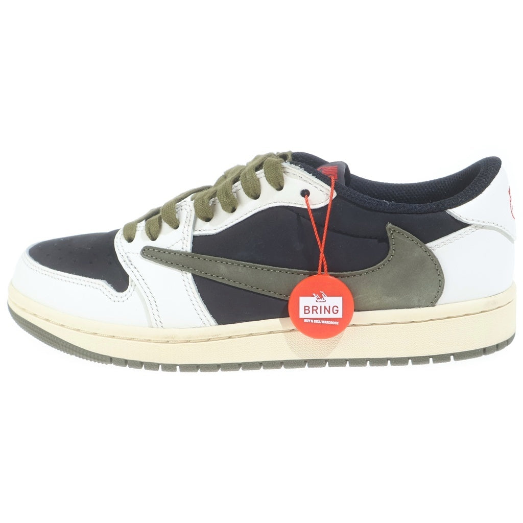 NIKE(ナイキ) ×TRAVIS SCOTT WMNS AIR JORDAN 1 LOW OG トラヴィススコット ウィメンズ エアジョーダン1 ローカットスニーカー マルチ US8/25cm DZ4137-106 レディース