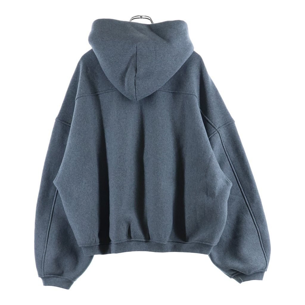 ALEXANDER WANG(アレキサンダーワン) STAR ZIP UP HOODIE スター ジップアップ フーディ パーカー グレー 6CC2242051