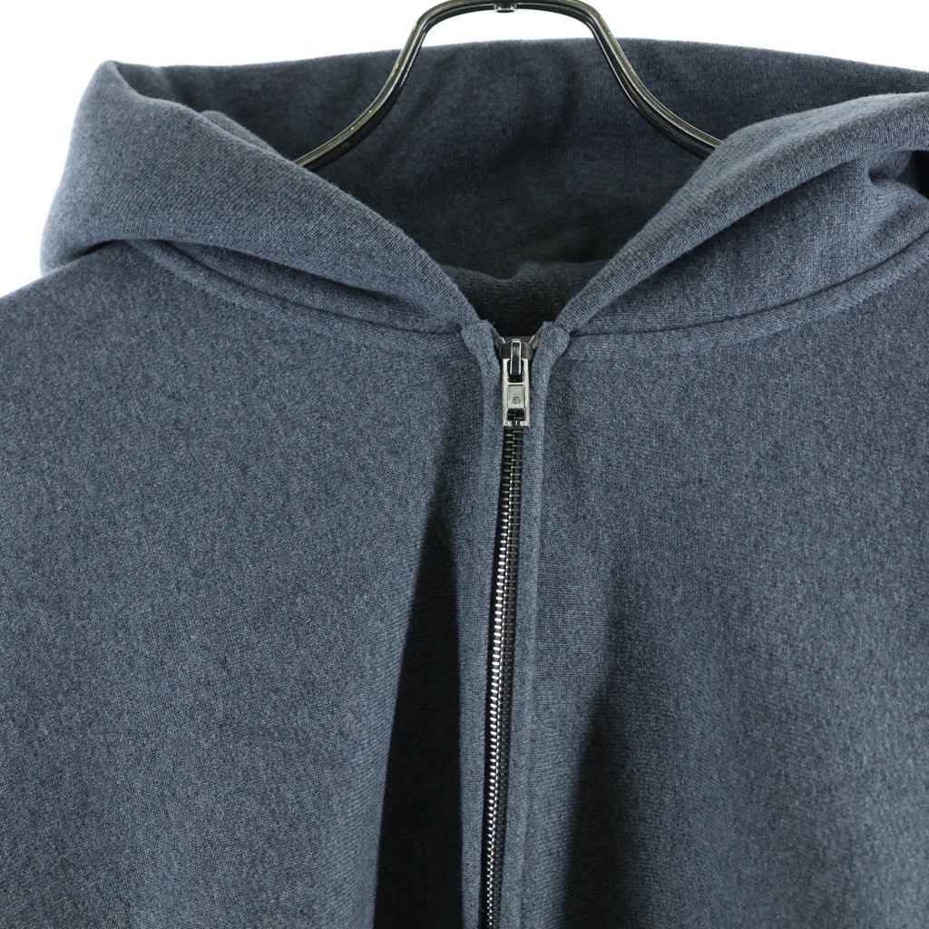 ALEXANDER WANG(アレキサンダーワン) STAR ZIP UP HOODIE スター ジップアップ フーディ パーカー グレー 6CC2242051