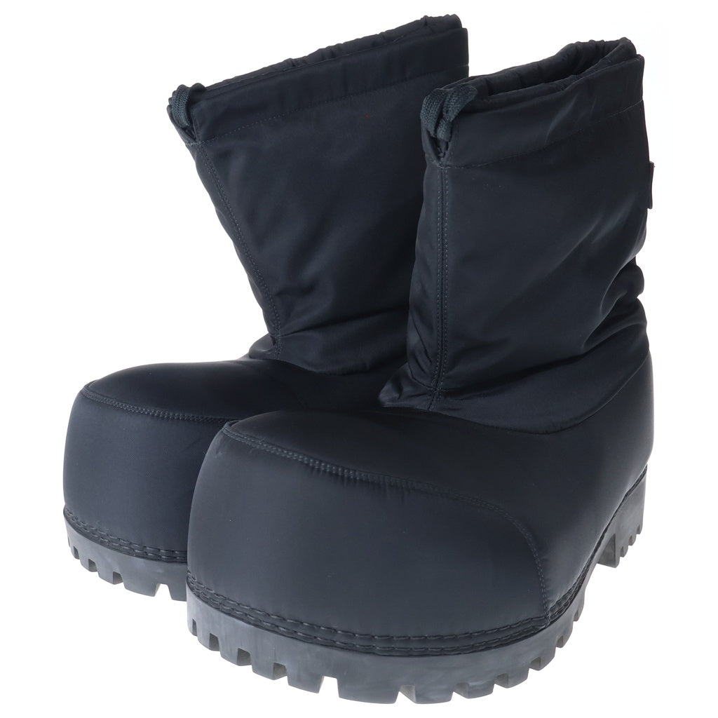 バレンシアガ ALASKA アラスカ スノーショートブーツ ブラック 37 BALENCIAGA(バレンシアガ) ALASKA BOOTS アラスカ ナイロンブーツ ブラック