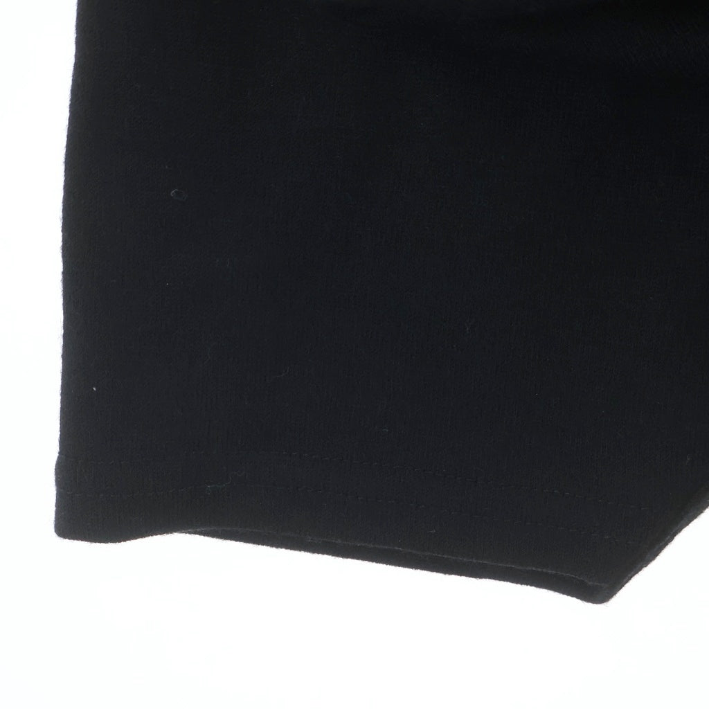 LIMI feu(リミフゥ) TUCK V NECK T-SHIRT 半袖Tシャツ カットソー ブラック LO-T25-139 レディース