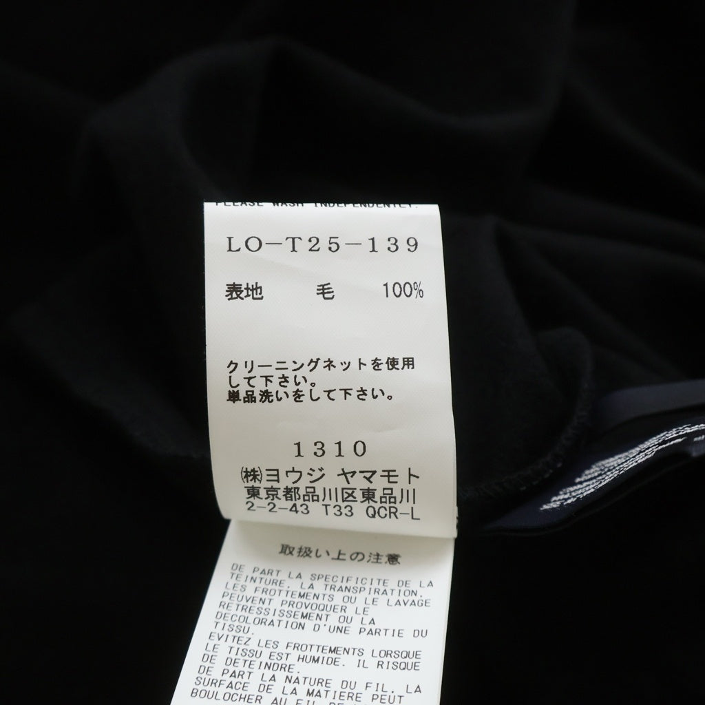 LIMI feu(リミフゥ) TUCK V NECK T-SHIRT 半袖Tシャツ カットソー ブラック LO-T25-139 レディース