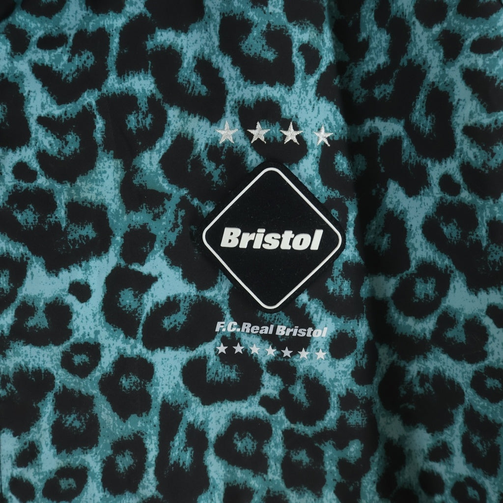 F.C.R.B./F.C.Real Bristol/FCRB(エフシーアールビー/エフシーレアルブリストル) 22SS BIG LOGO PRACTICE JACKET FCRB-220039 ビッグ ロゴプラクティス ナイロンジャケット ブルゾン ブルー FCRB-220039
