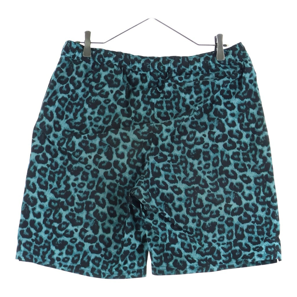 F.C.R.B./F.C.Real Bristol/FCRB(エフシーアールビー/エフシーレアルブリストル) 22SS PRACTICE SHORTS レオパード柄プラクティスショーツ ブルー FCRB-220040