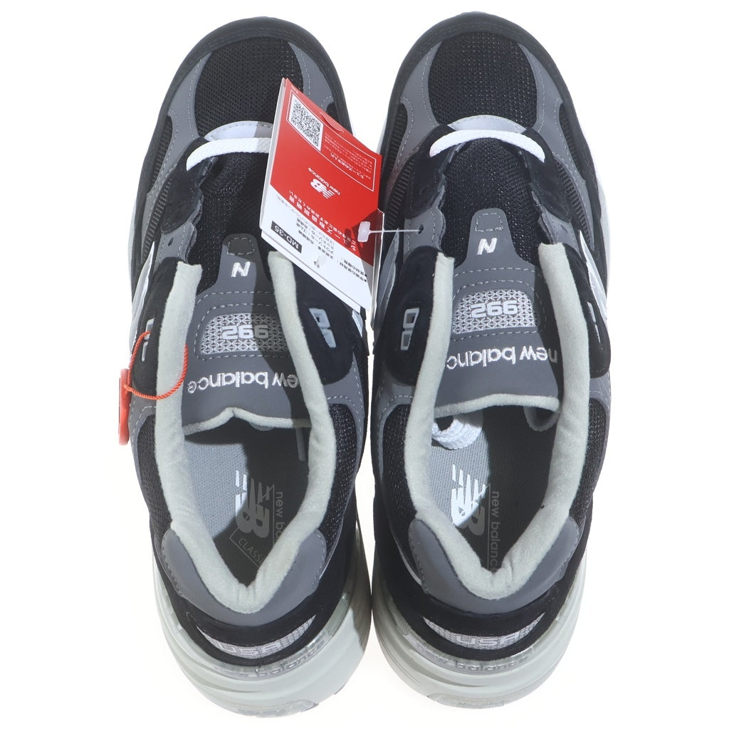 New Balance(ニューバランス) U992 ローカットスニーカー シューズ ブラック/グレー U992BK