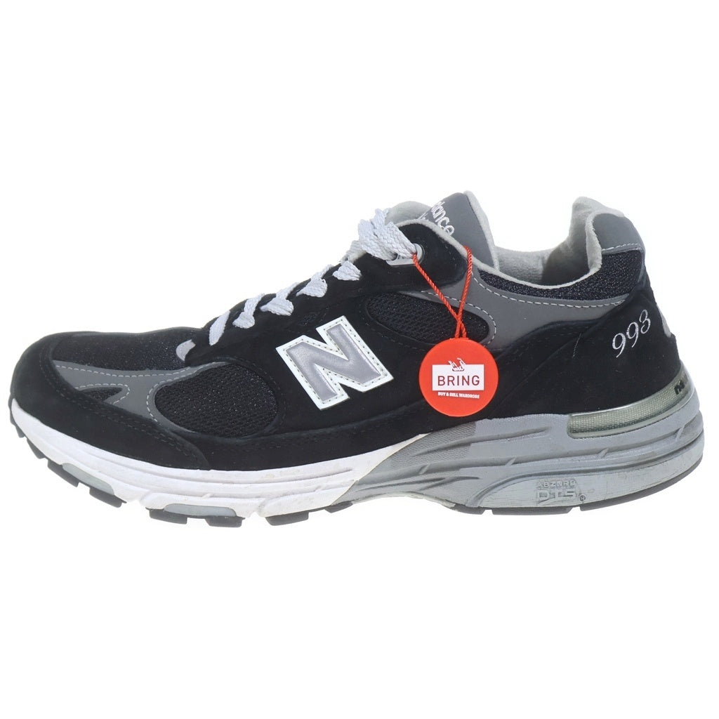 New Balance(ニューバランス) M993 ローカットスニーカー シューズ ブラック/グレー MR993BK