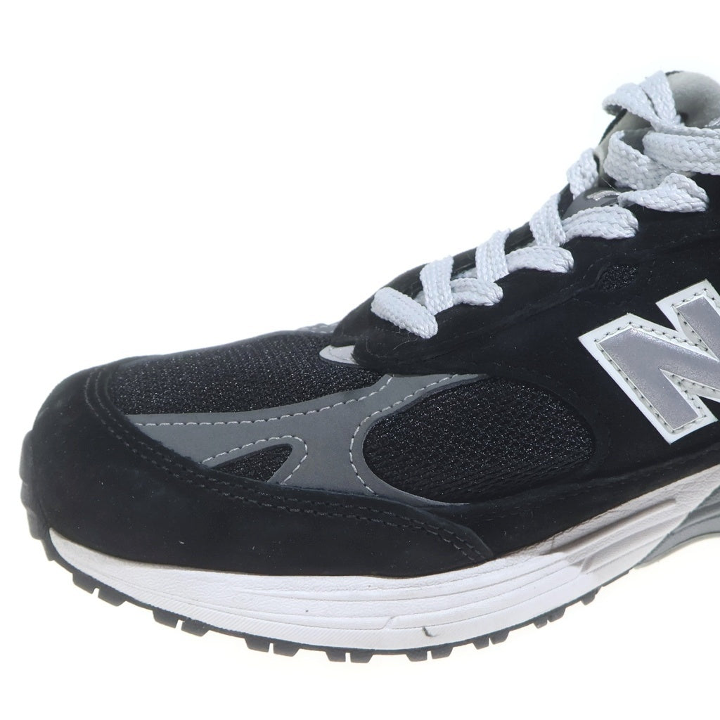 New Balance(ニューバランス) M993 ローカットスニーカー シューズ ブラック/グレー MR993BK