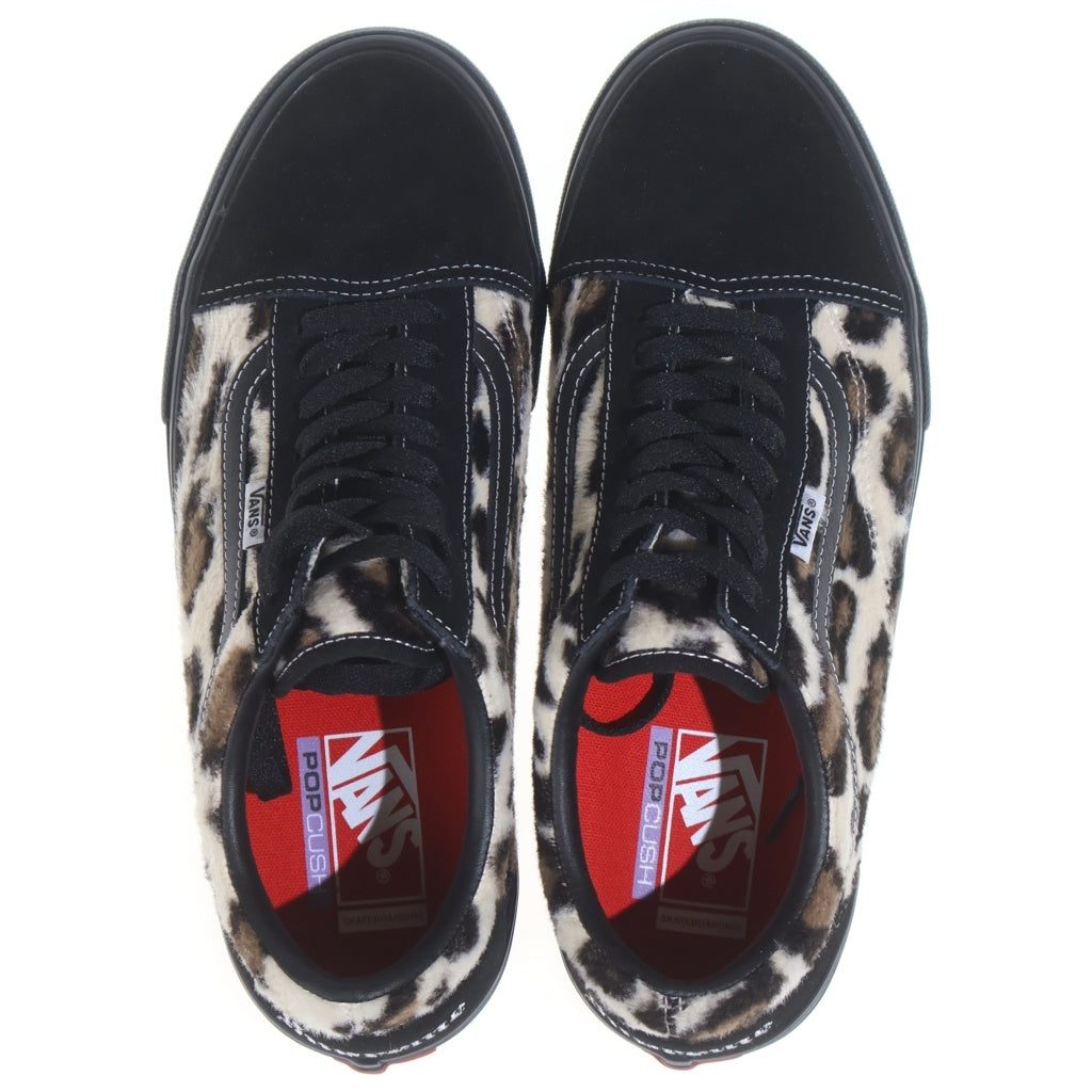 VANS(ヴァンズ) 23AW ×leopard old skool シュプリーム レオパード オールドスクール ローカットスニーカー シューズ ブラック 721454