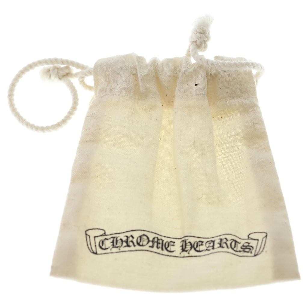 CHROME HEARTS(クロムハーツ) RUBBER CH CRS SML スモールCHクロス ラバーネックレス シリコン ブラック BCA306