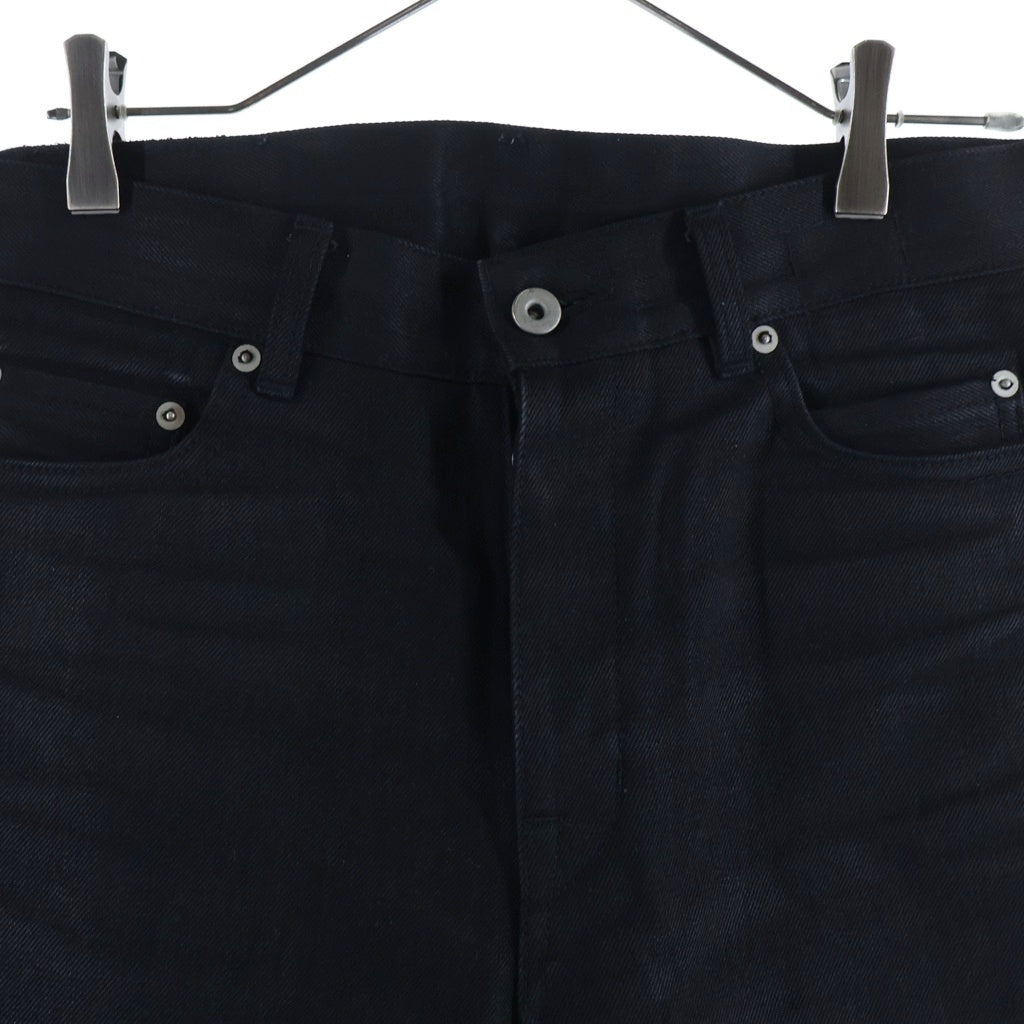 Rick Owens DRKSHDW(リックオウエンス ダークシャドウ) Duke Cut Jeans デュークカット ストレートデニムパンツ ブラック DL02A3399-HBLKJP