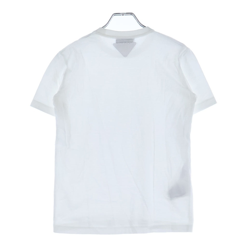 PRADA(プラダ) コットンTシャツ カットソー ホワイト 35570 S112 ILK レディース