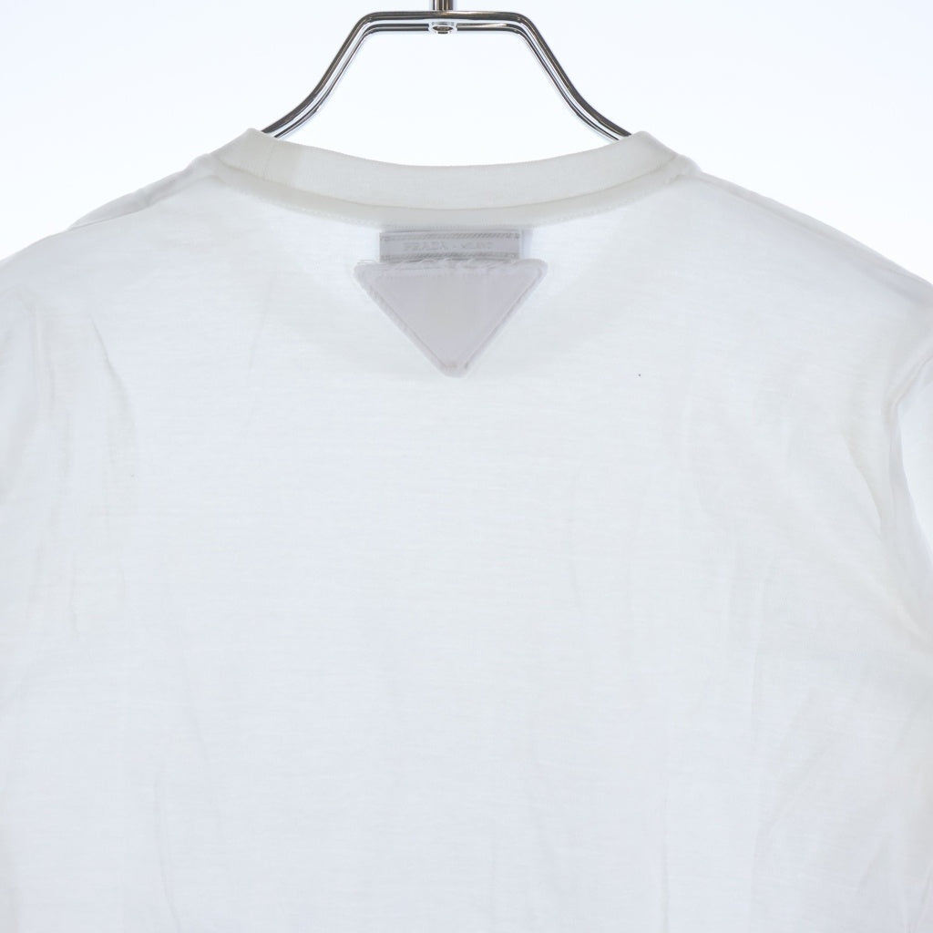 PRADA(プラダ) コットンTシャツ カットソー ホワイト 35570 S112 ILK