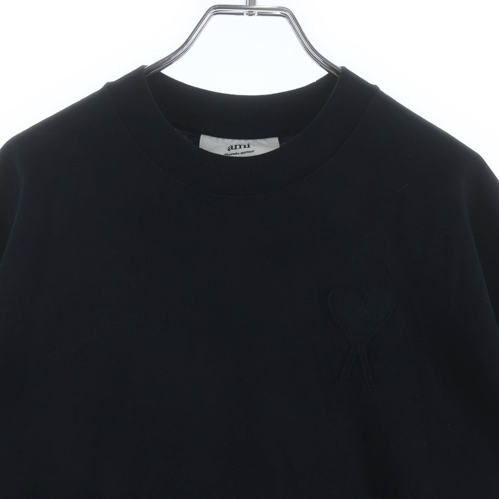 ami(アミ) 21SS ロゴ刺繍 クルーネックTシャツ カットソー ami アミ T 