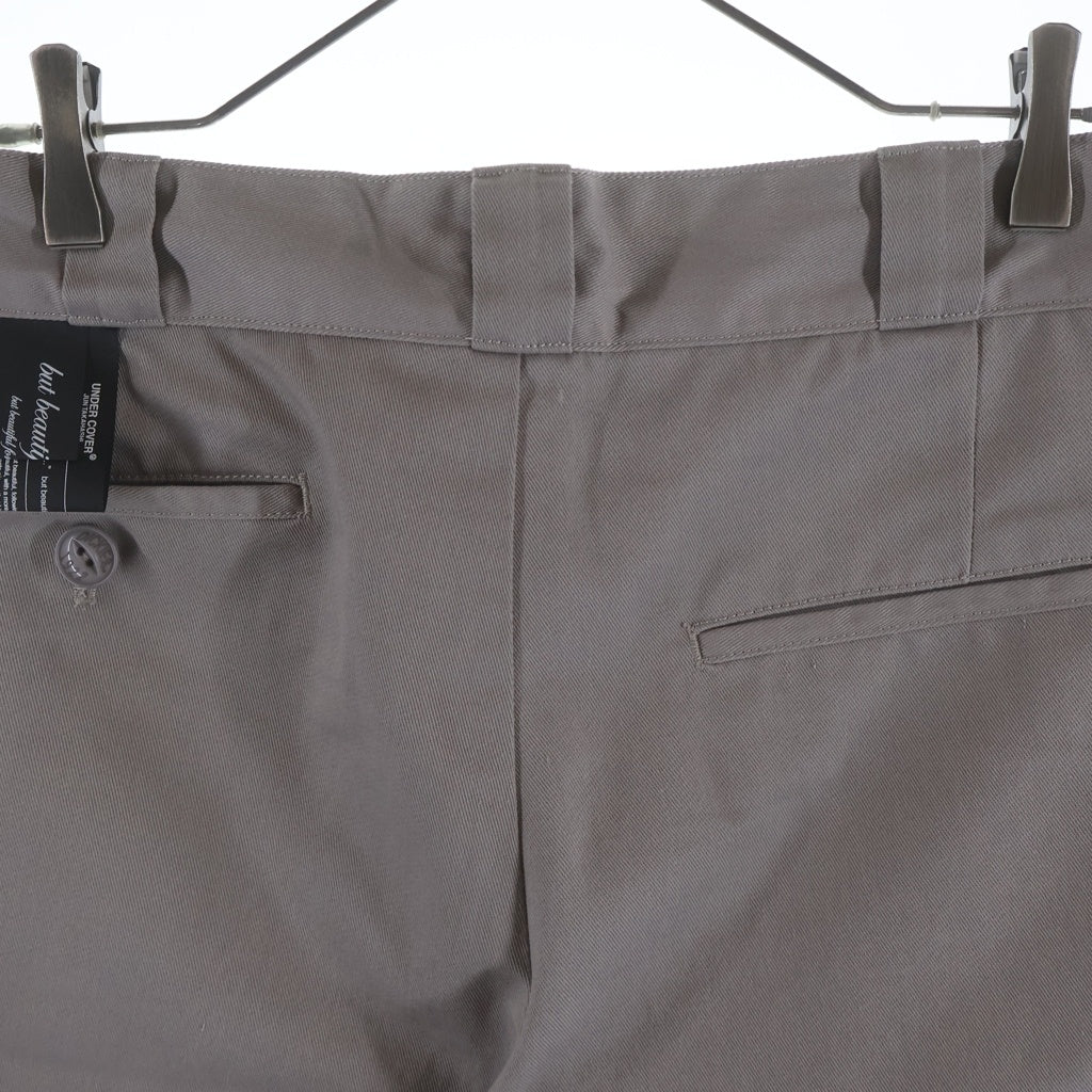 UNDERCOVER(アンダーカバー) ×Dickies ディッキーズ コットンツイルハーフパンツ ショーツ グレー UC1F4509
