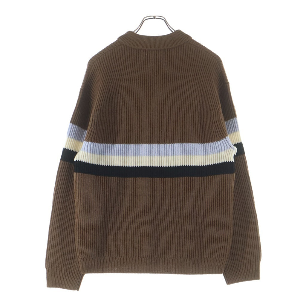 SUPREME(シュプリーム) 23AW Small Box Polo Sweater スモールボックスポロ セーター ブラウン