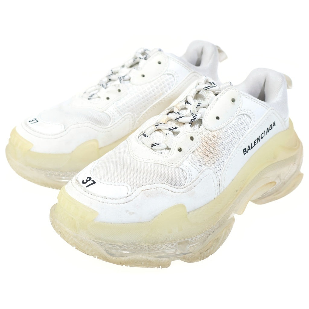 BALENCIAGA(バレンシアガ) TRIPLE S TRAINERS トリプルエス トレーナー ローカットスニーカーシューズ ホワイト US7/24.5cm レディース