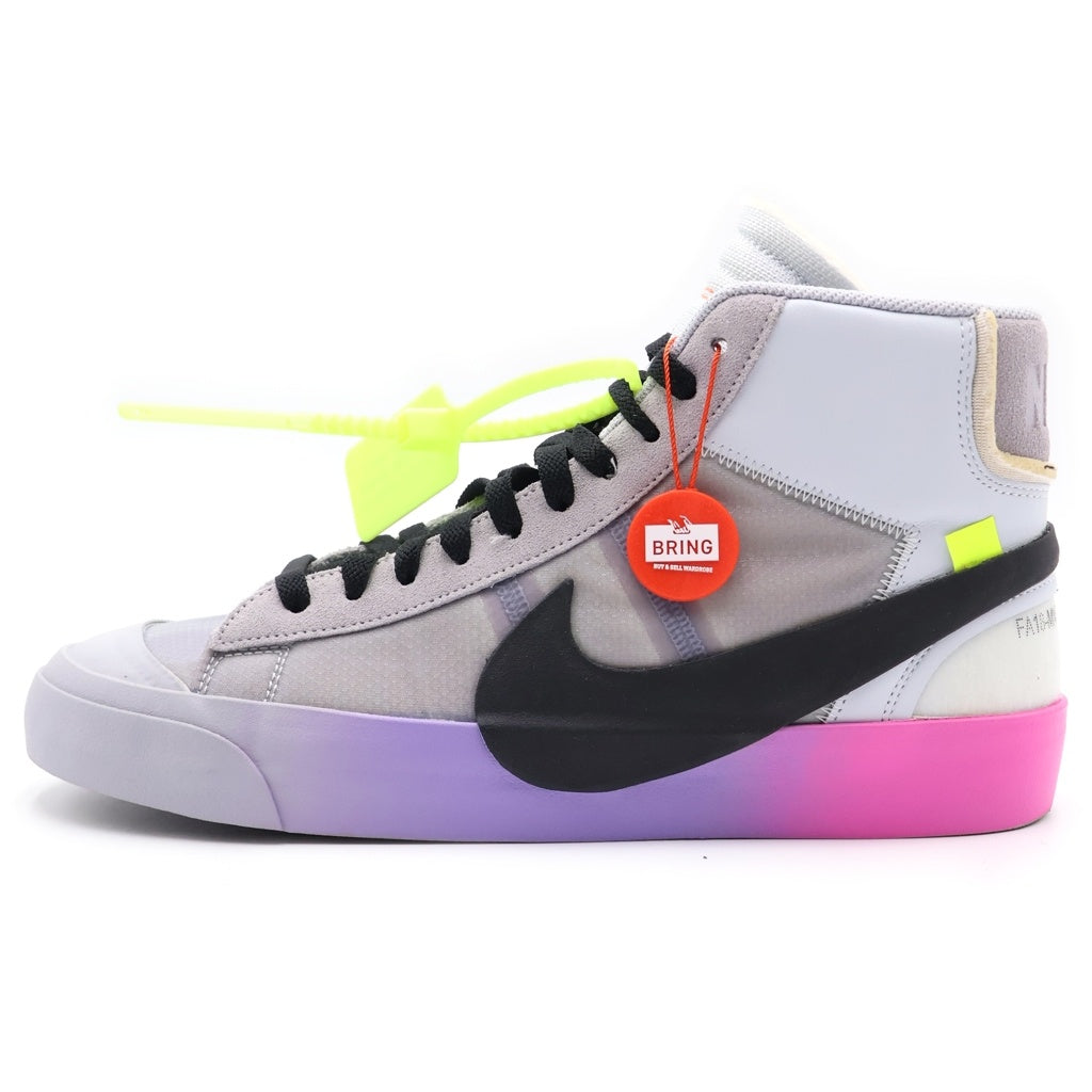 NIKE(ナイキ) ×OFF-WHITE Serena Williams Blazer Mid Queen セリーナ・ウィリアムズ × オフホワイト × ナイキ ブレーザー ミッド クイーン US10/28cm マルチ AA3832-002