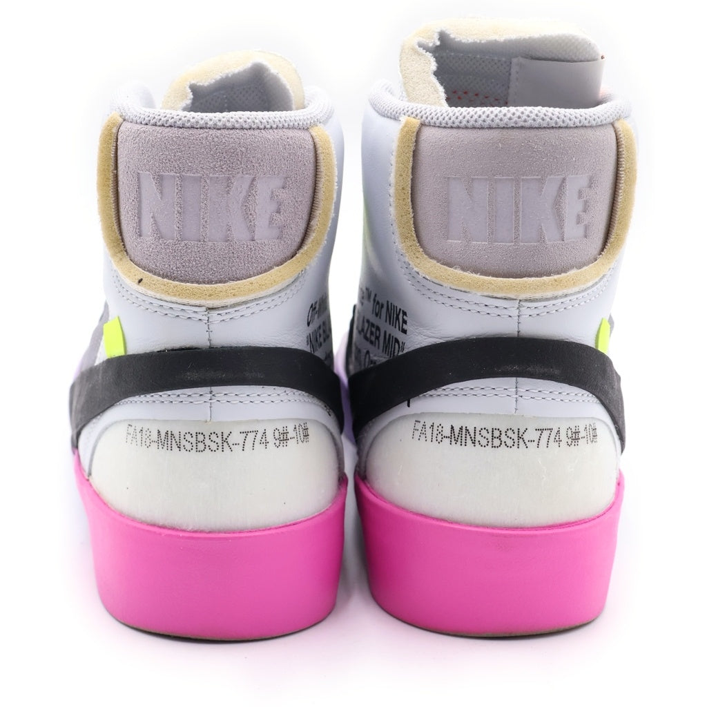 NIKE(ナイキ) ×OFF-WHITE Serena Williams Blazer Mid Queen セリーナ・ウィリアムズ × オフホワイト × ナイキ ブレーザー ミッド クイーン US10/28cm マルチ AA3832-002