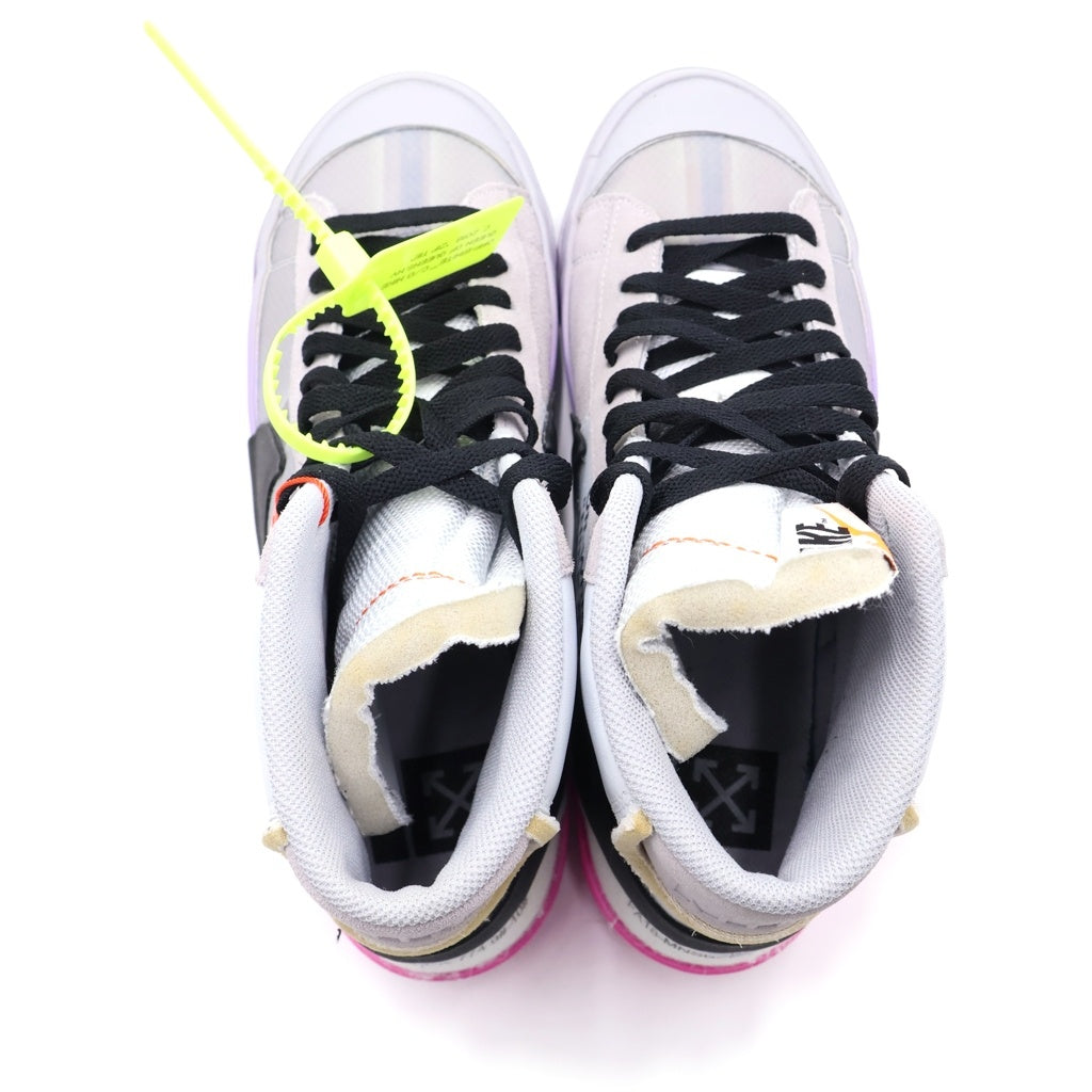 NIKE(ナイキ) ×OFF-WHITE Serena Williams Blazer Mid Queen セリーナ・ウィリアムズ × オフホワイト × ナイキ ブレーザー ミッド クイーン US10/28cm マルチ AA3832-002