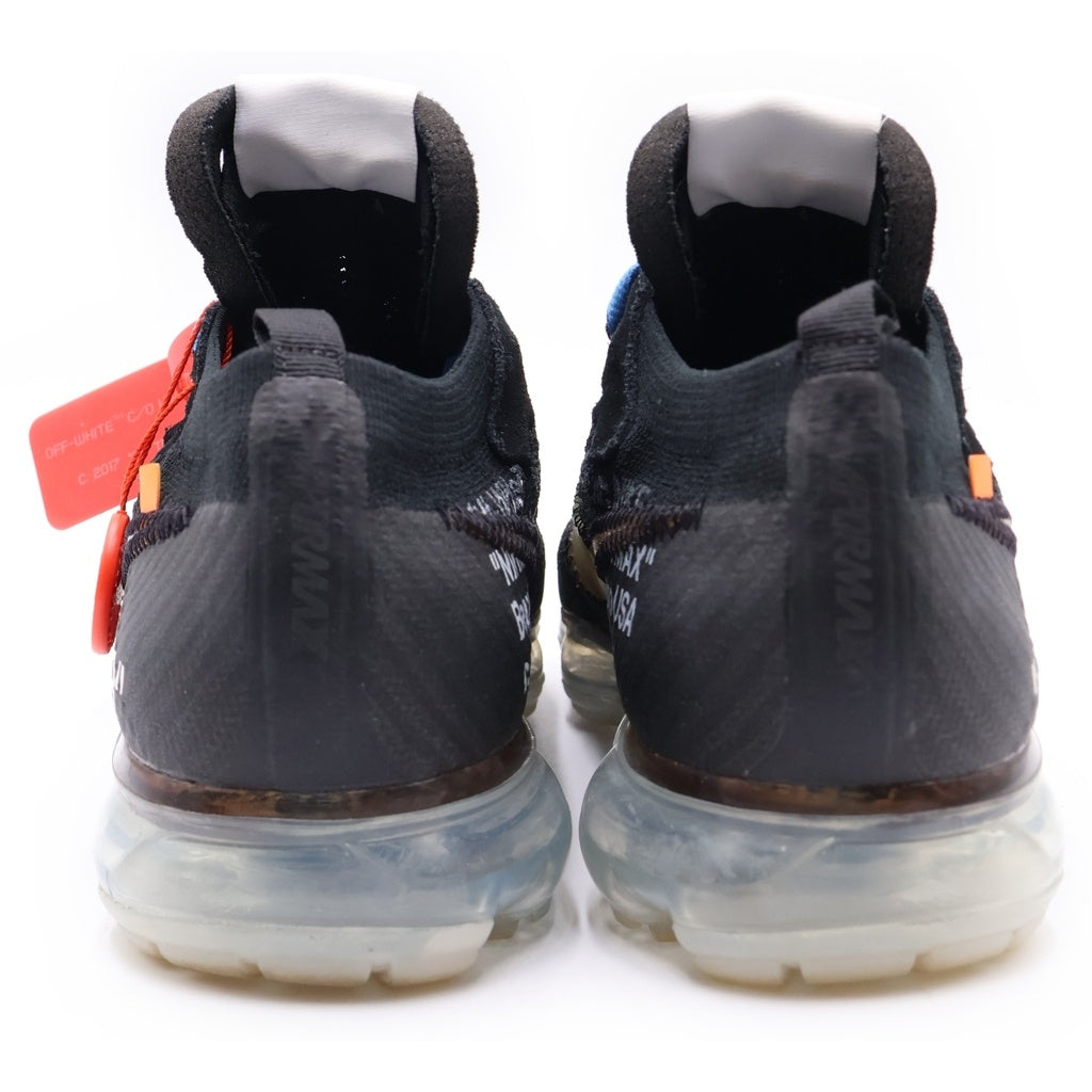 NIKE(ナイキ) ×OFF-WHITE Air Vapormax Black/Total Orange/Clear ナイキ エアヴェイパーマックス ブラック/トータルオレンジ/クリアUS9.5/27.5cm