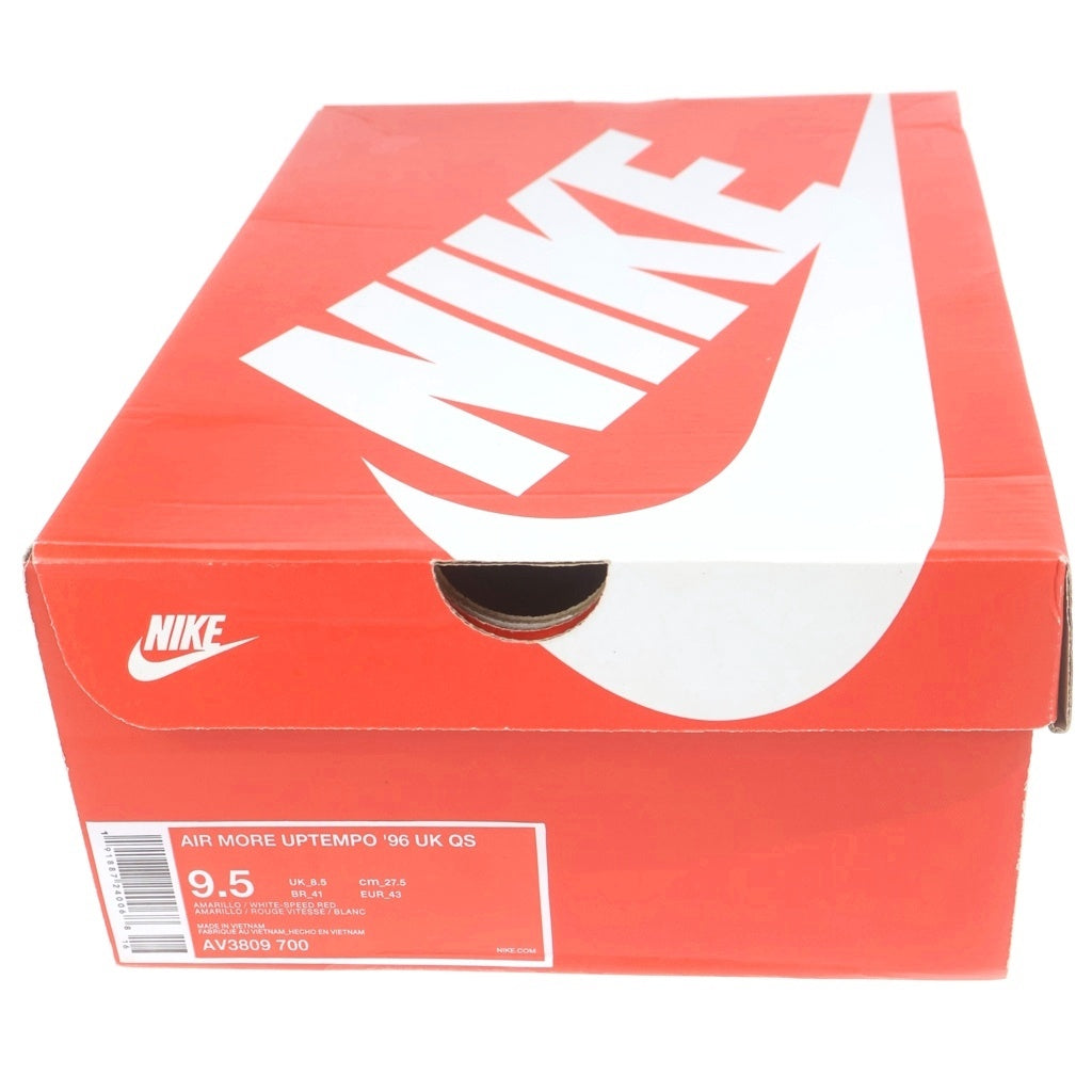 NIKE(ナイキ) AIR MORE UPTEMPO UNITED KINGDOM エア モア アップテンポ イギリス US9.5/27.5cm マルチ