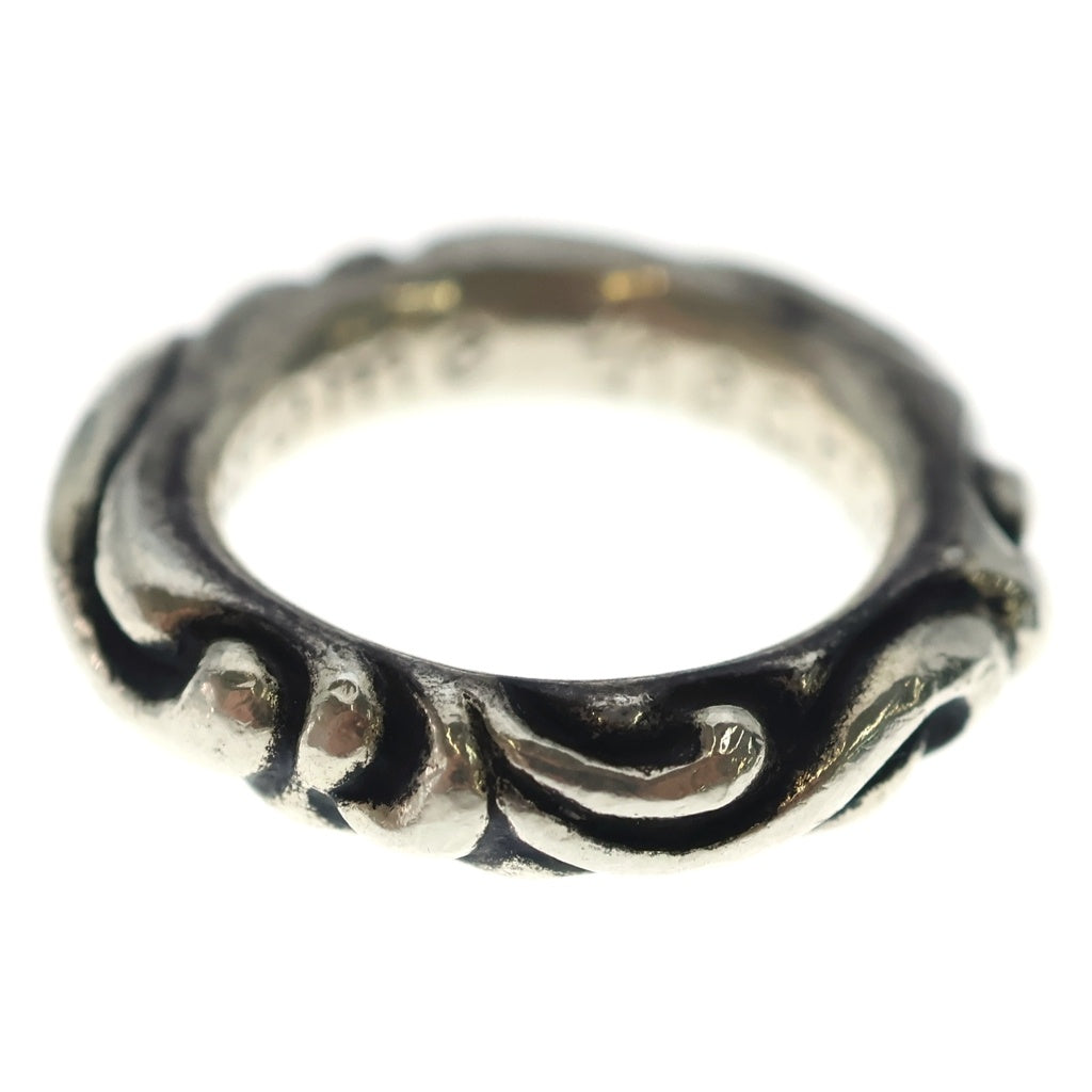 CHROME HEARTS(クロムハーツ) SCRL BAND スクロールバンド リング シルバー BCA351