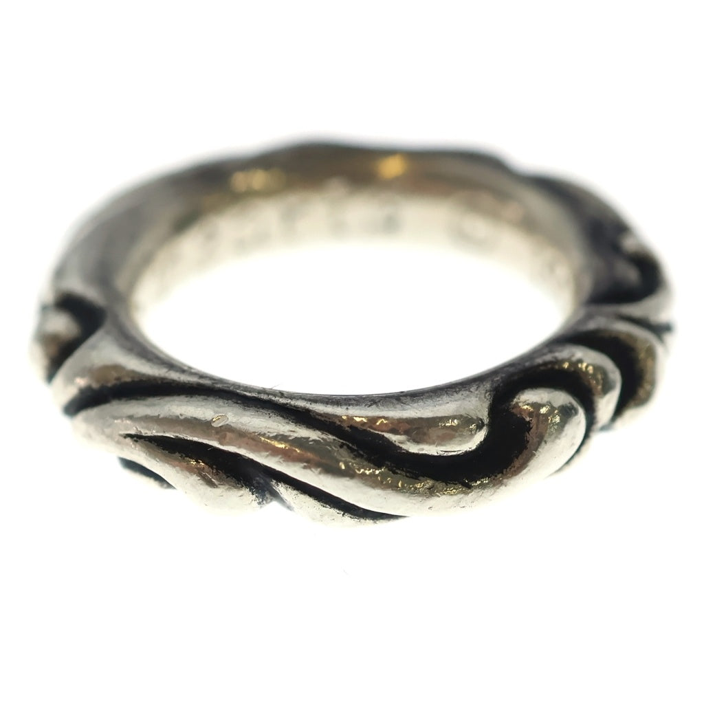 CHROME HEARTS(クロムハーツ) SCRL BAND スクロールバンド リング シルバー BCA351