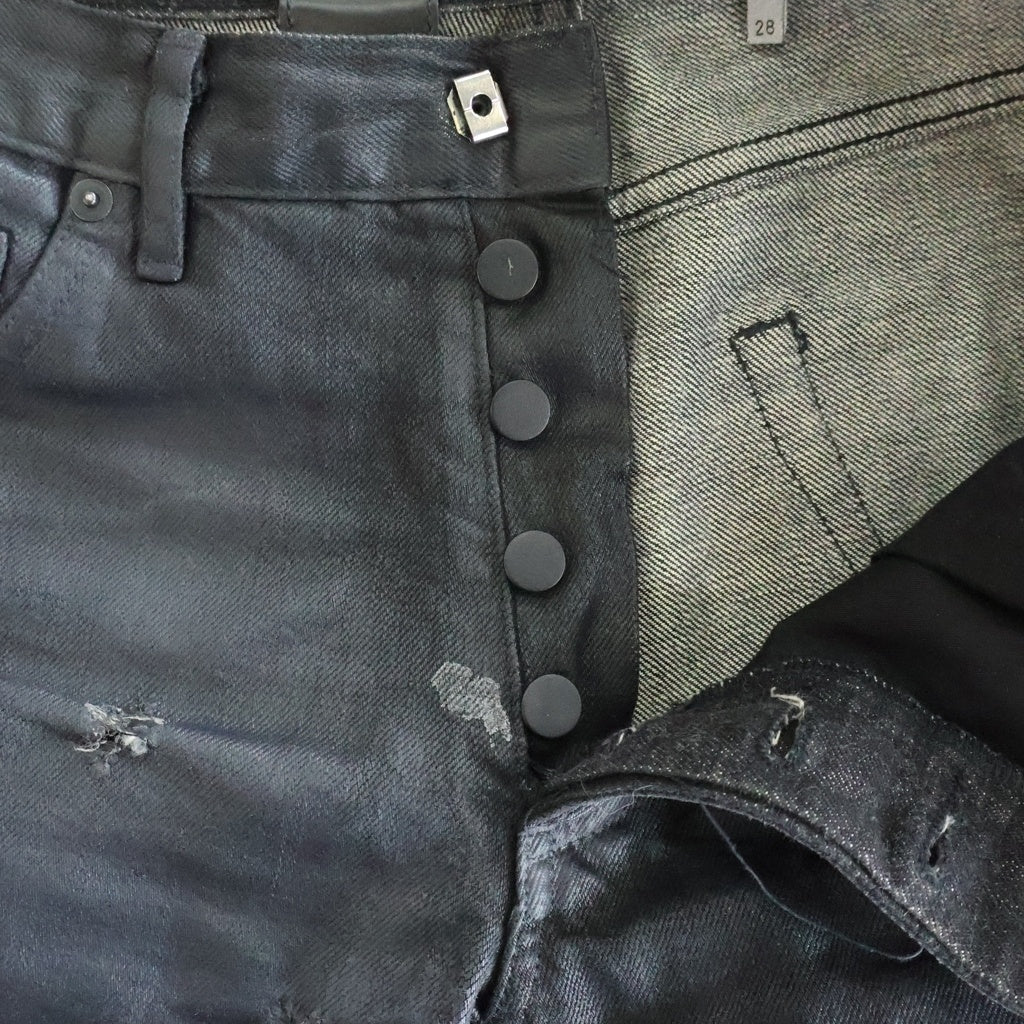 Dior HOMME(ディオールオム) 04SS Strip期 Destroyed Denim デストロイ