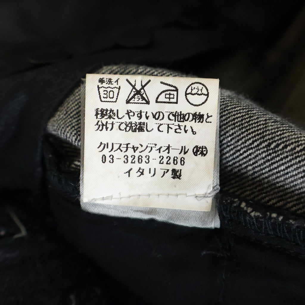 Dior HOMME(ディオールオム) 04SS Strip期 Destroyed Denim デストロイ