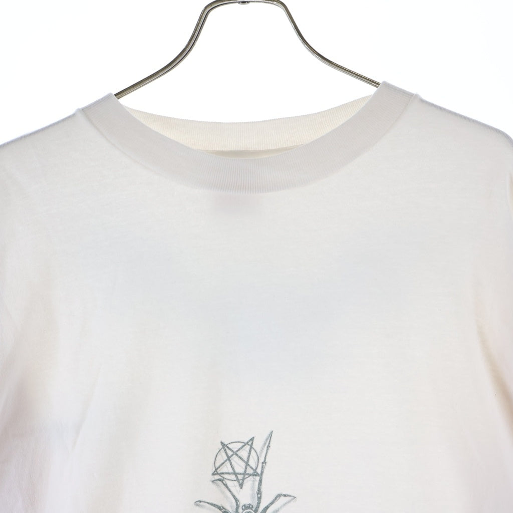 SAINT MICHAEL(セントマイケル) 25AWDW LS TEE TATTOO長袖Tシャツ ホワイト SM-HR1-0000-C29
