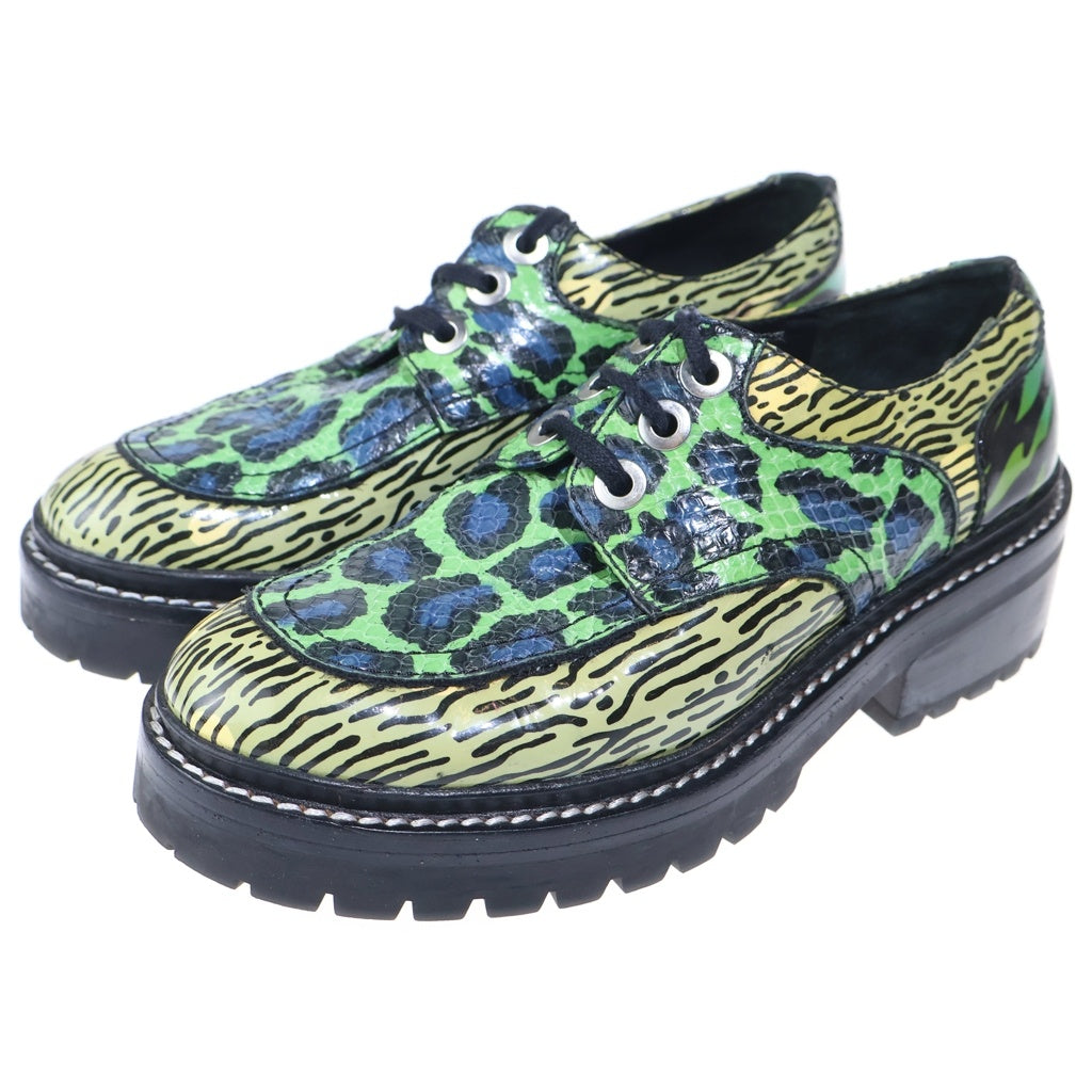 KENZO(ケンゾー) DERBIES レザー レースアップ ダービーシューズ マルチ