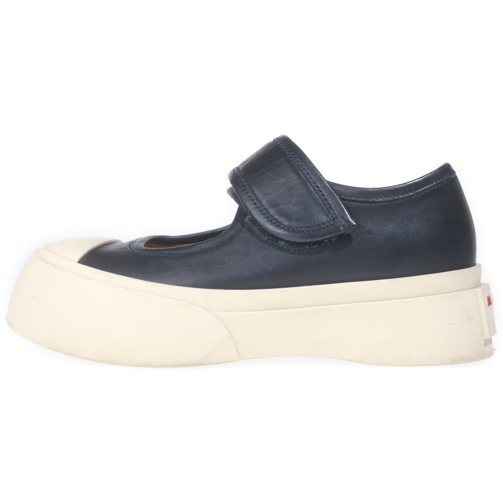 MARNI(マルニ) 23SS MARYJANE PABLO メリージェーン レザースニーカー レディース ブラック SNZW003120