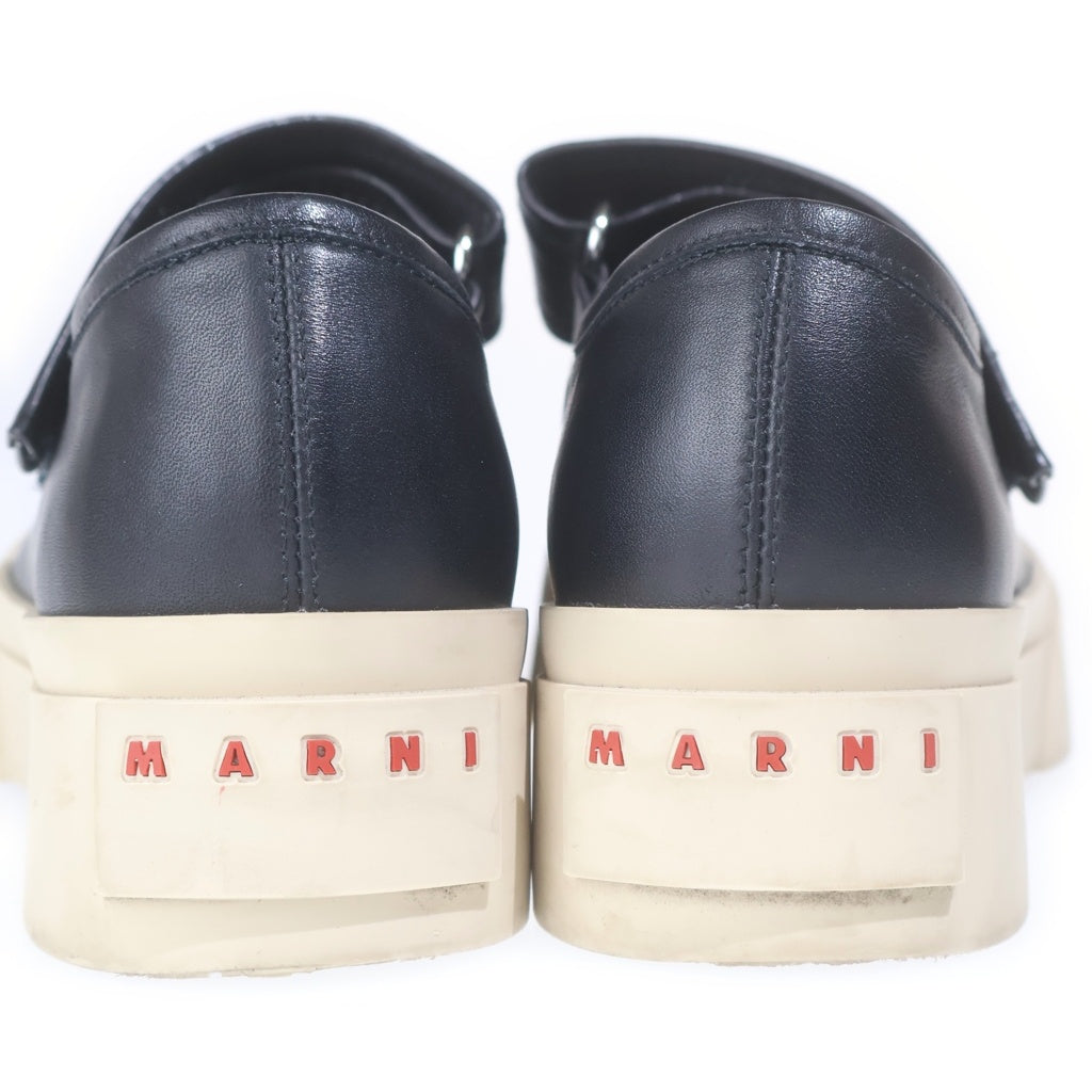 MARNI(マルニ) 23SS MARYJANE PABLO メリージェーン レザースニーカー レディース ブラック SNZW003120
