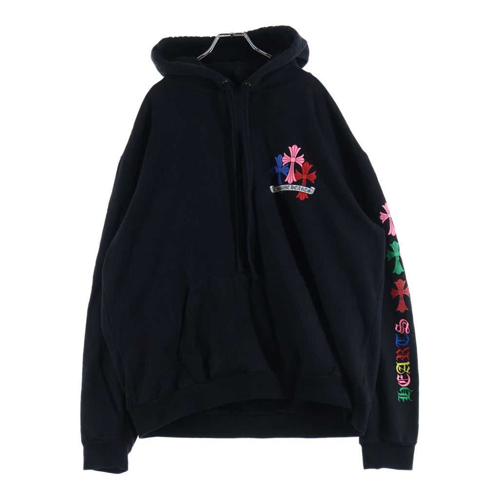 CHROME HEARTS(クロムハーツ) MLTCOL CEM CRS HD PLVR マルチカラーセメタリークロスプルオーバーパーカー
