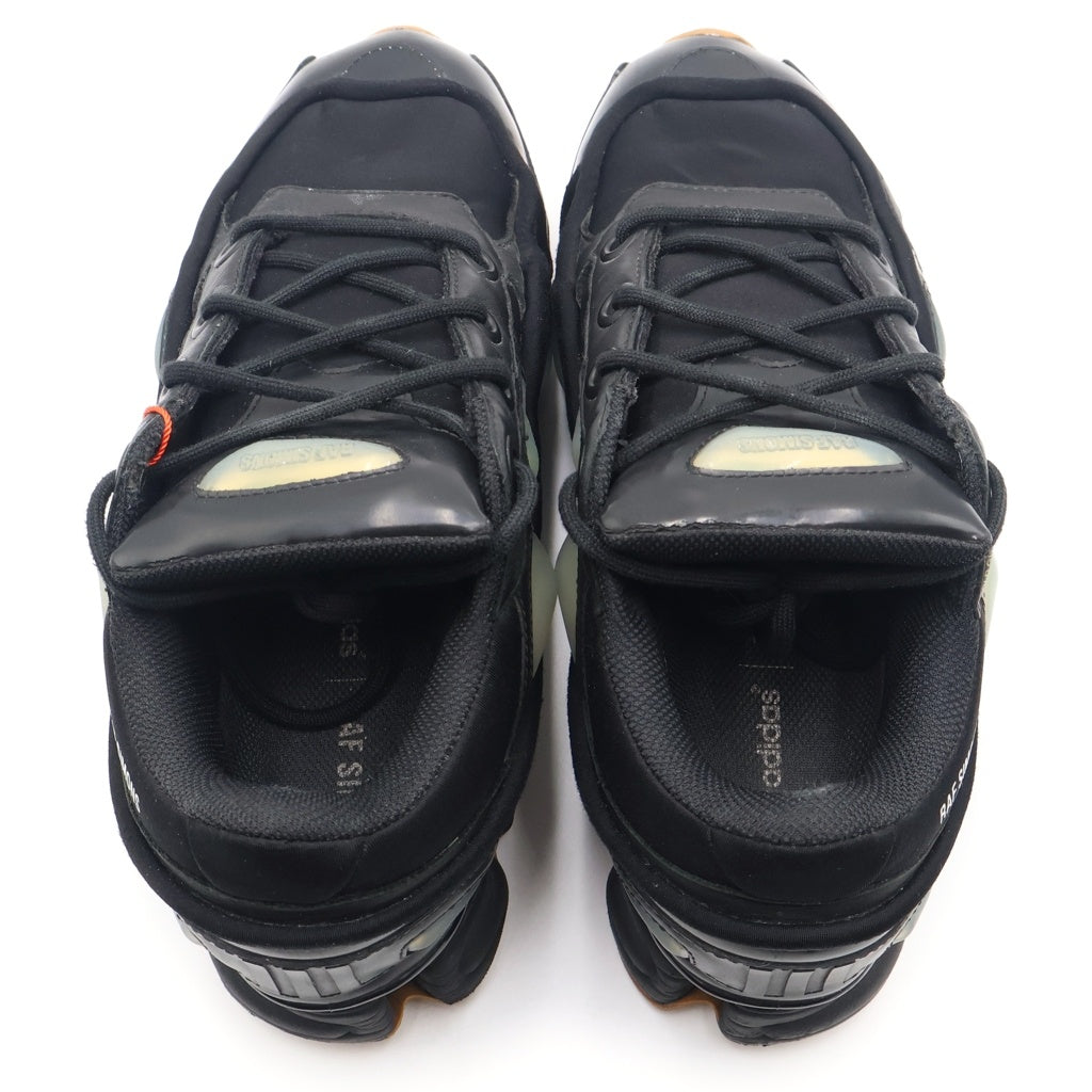 adidas by RAF SIMONS(アディダス バイ ラフシモンズ) OZWEEGO BUNNY レザーローカットスニーカー ブラック US8/26cm S81162