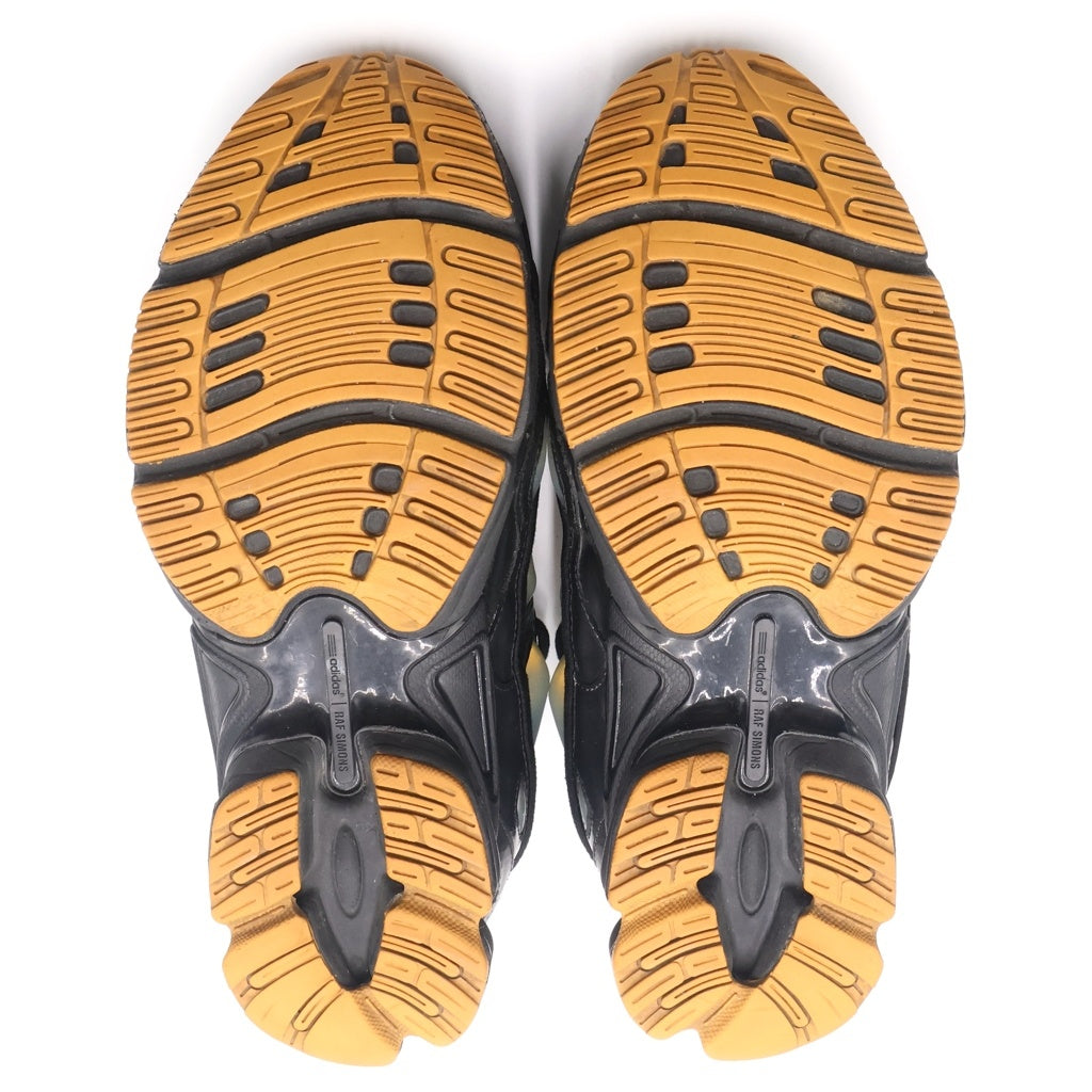 adidas by RAF SIMONS(アディダス バイ ラフシモンズ) OZWEEGO BUNNY レザーローカットスニーカー ブラック US8/26cm S81162
