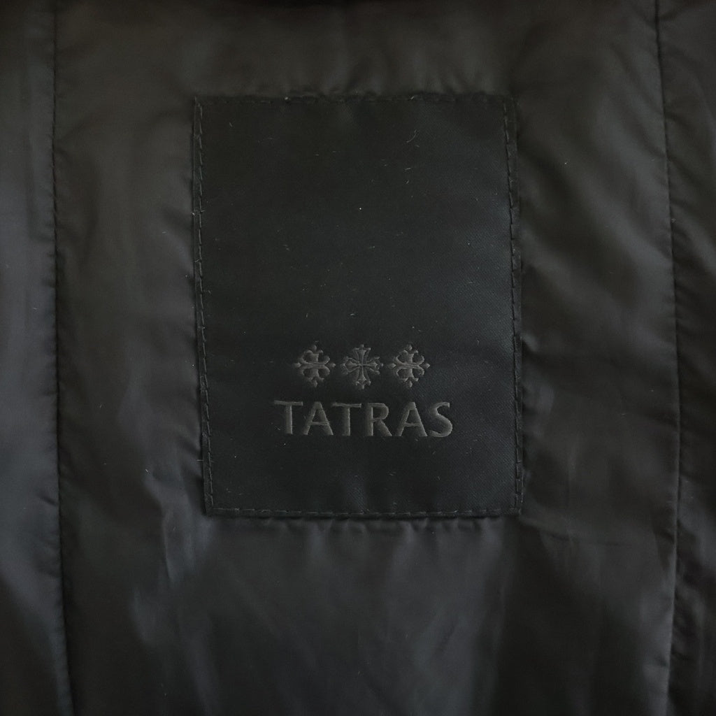 TATRAS(タトラス) AVECI アヴェーチー ダブルポケット ジップアップ ファー付き フーデットダウンジャケット ホワイト レディース LTAT21A4866-D