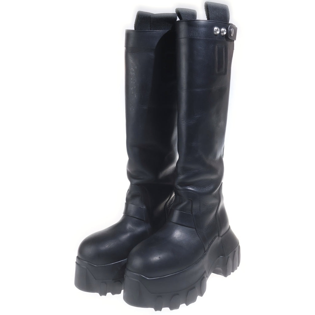 Rick Owens(リックオウエンス) Pull on Mega Tractor プルオン メガトラクター ロングブーツ 37 レディース