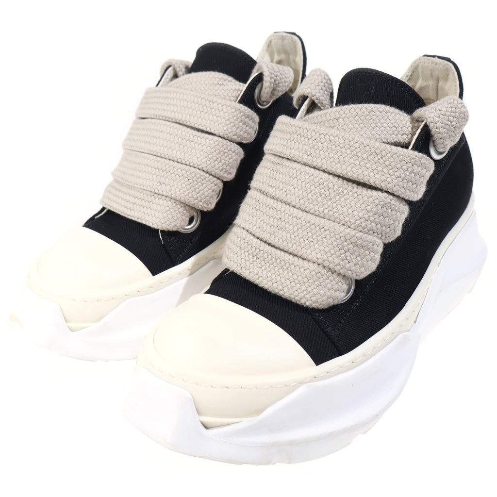 Rick Owens DRKSHDW(リックオウエンス ダークシャドウ) Jumbo Lace Abstract Sneakers ジャンボレース スニーカーズ ブラック/ホワイト 38 レディース