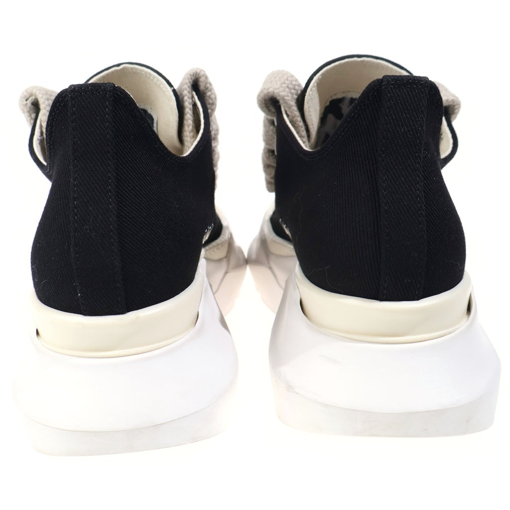 Rick Owens DRKSHDW(リックオウエンス ダークシャドウ) Jumbo Lace Abstract Sneakers ジャンボレース スニーカーズ ブラック/ホワイト 38 レディース